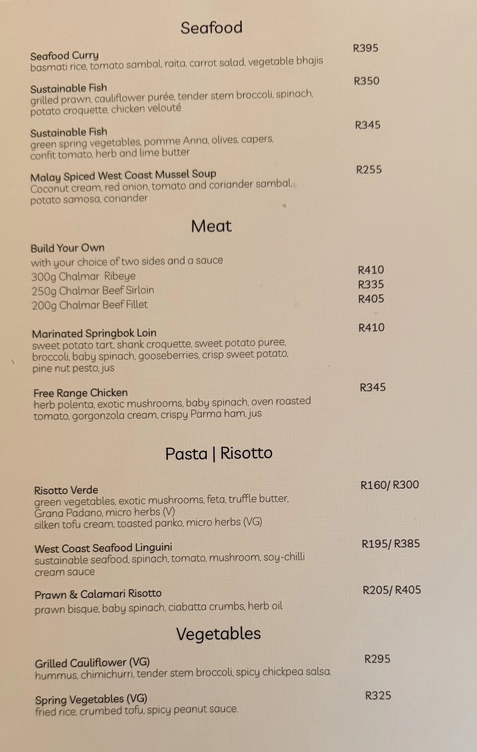 Leeto, Paternoster South Africa