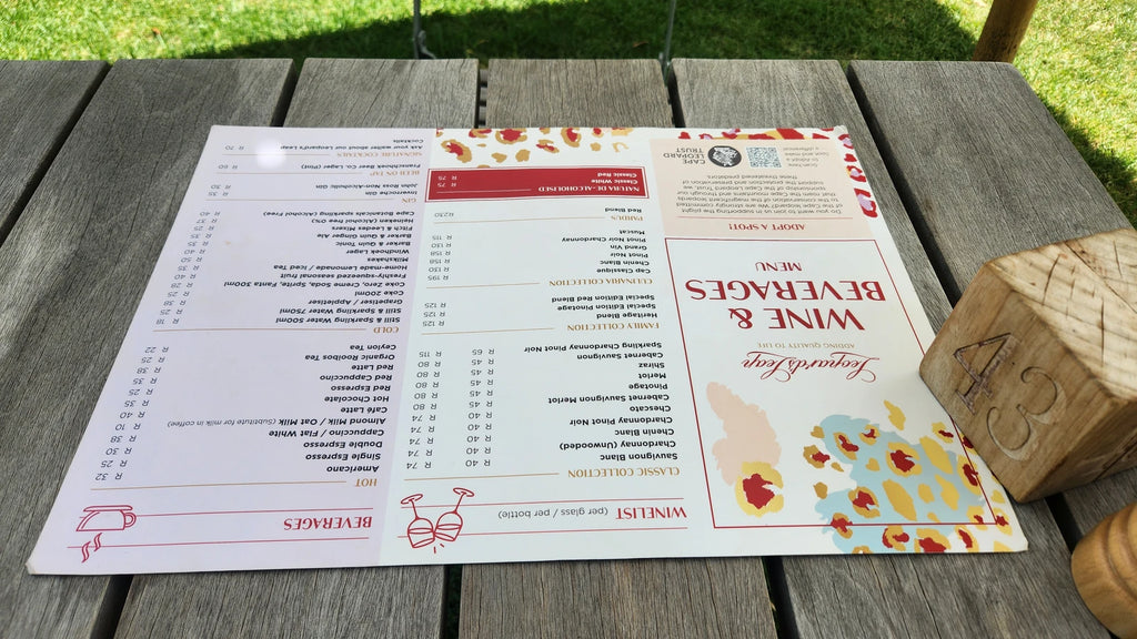 Leopard’s Leap Restaurant & Wine Farm, Franschhoek South Africa
