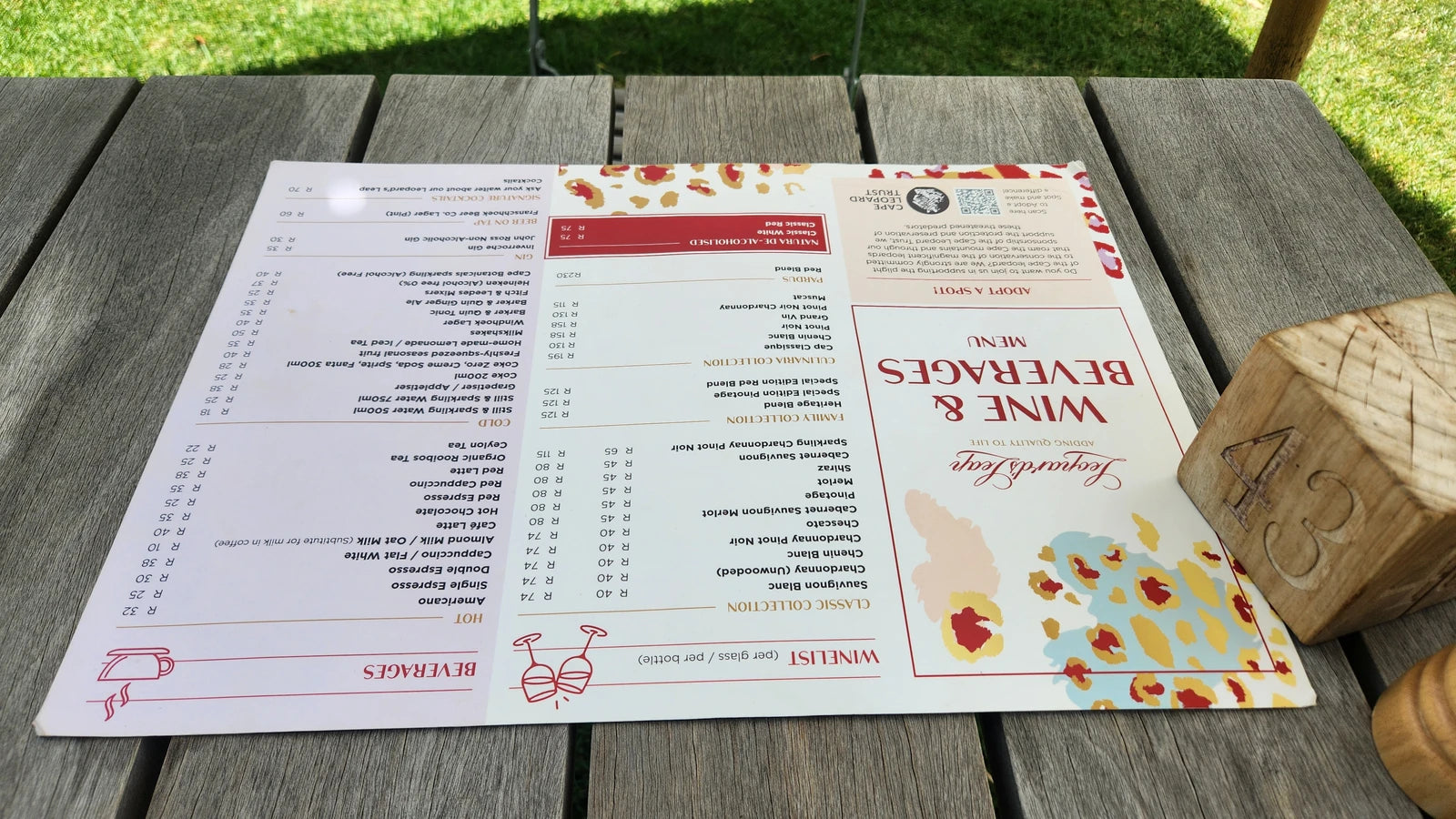 Leopard’s Leap Restaurant & Wine Farm, Franschhoek South Africa