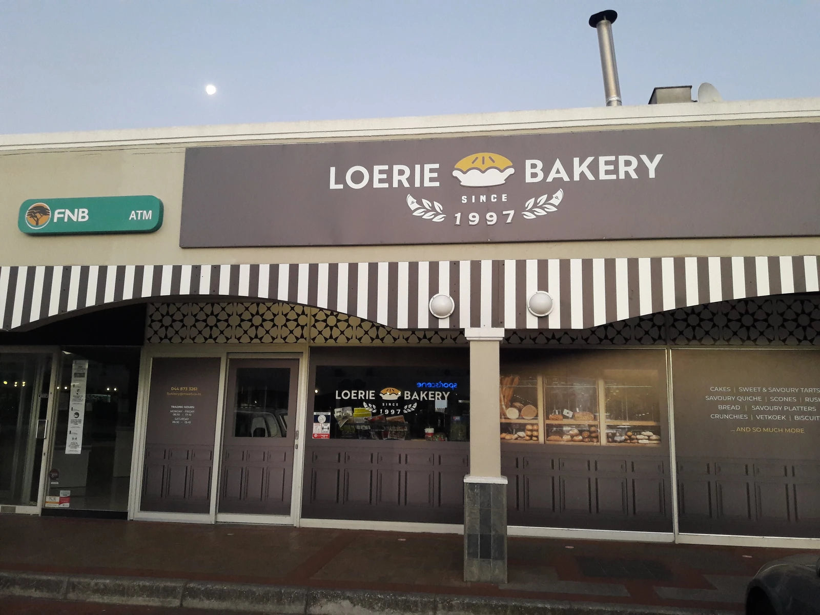 Loerie Bakery, George South Africa