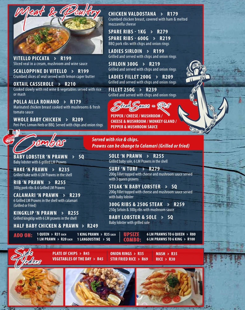 Lord Prawn Fish & Grill, Durban South Africa