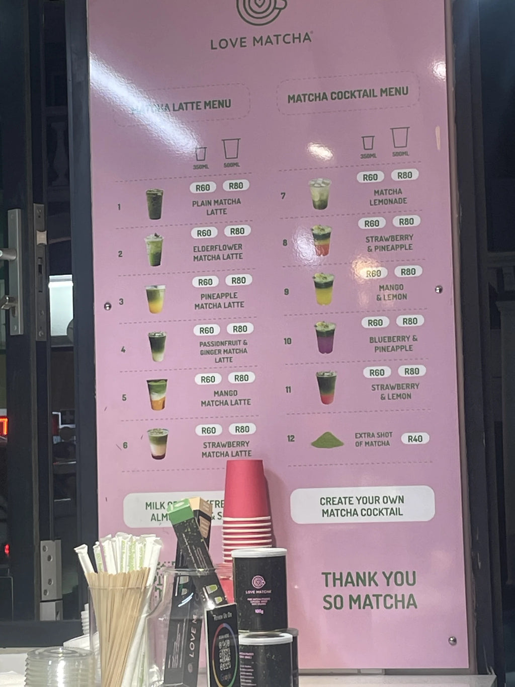 Love Matcha, Cape Town South Africa