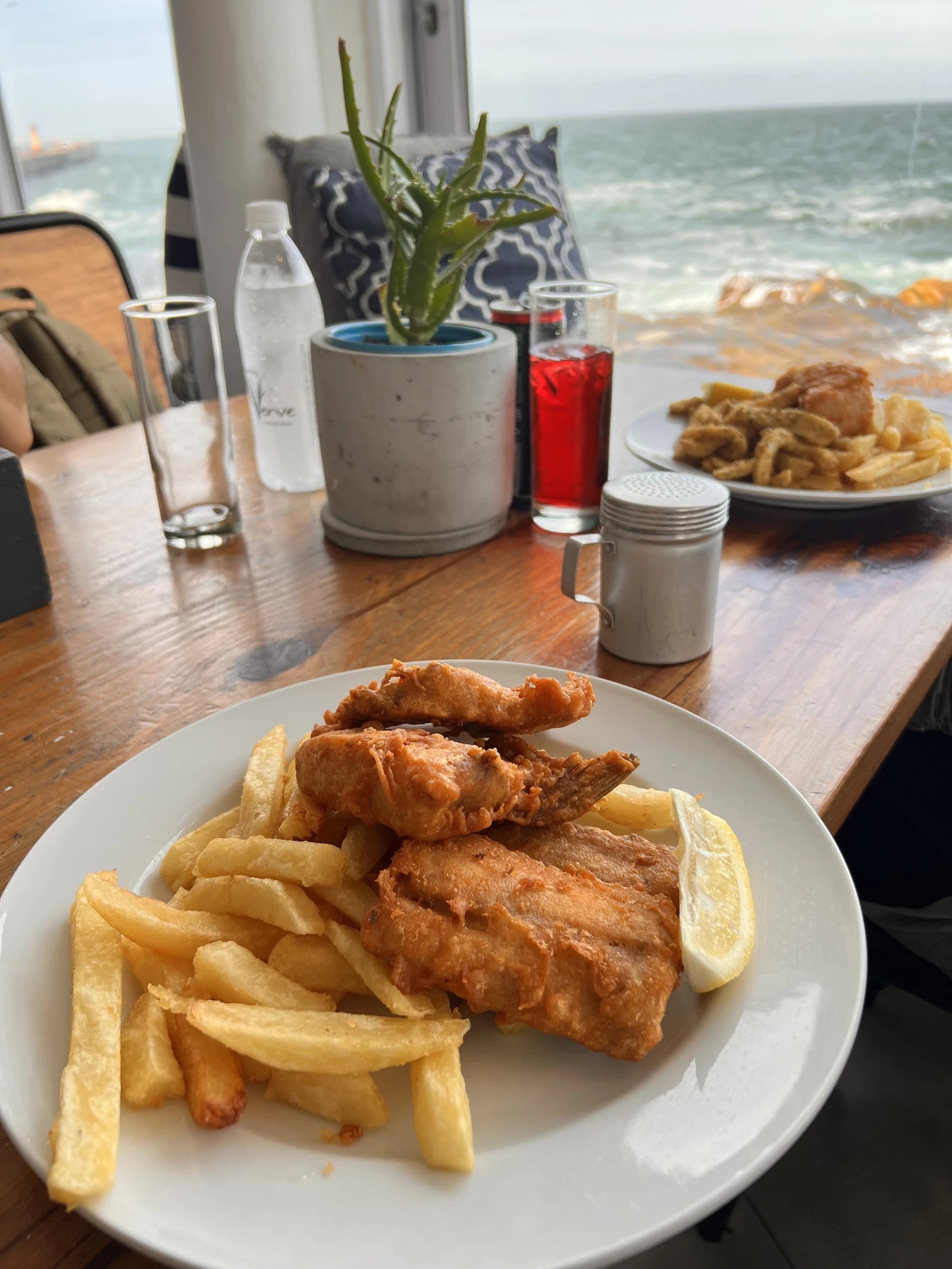 Lucky Fish & Chips Kalk Bay, Cape Town South Africa