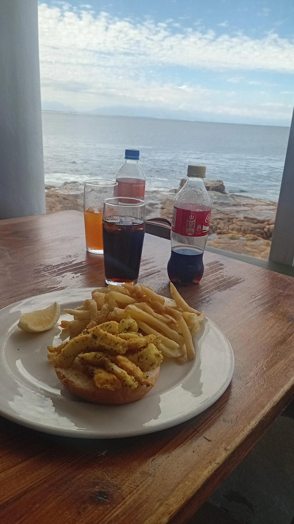 Lucky Fish & Chips Kalk Bay, Cape Town South Africa