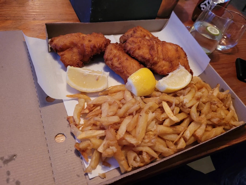 Lucky Fish & Chips Kalk Bay, Cape Town South Africa