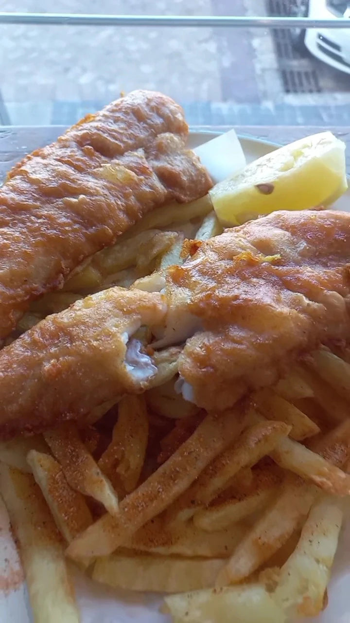 Lucky Fish & Chips Muizenberg, Cape Town South Africa