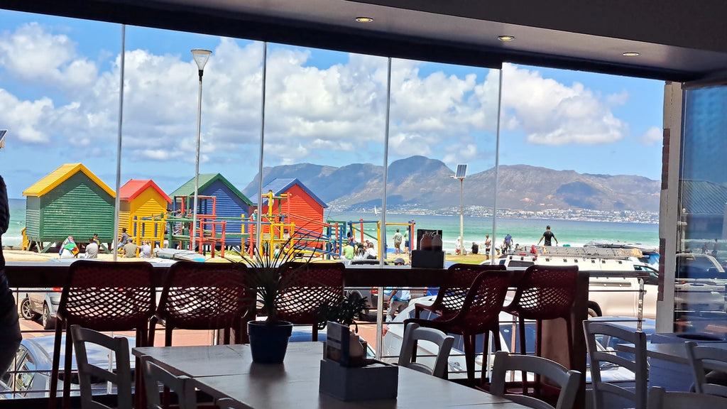 Lucky Fish & Chips Muizenberg, Cape Town South Africa