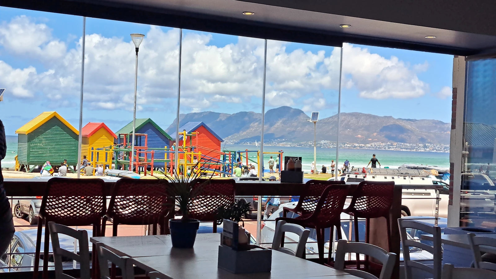 Lucky Fish & Chips Muizenberg, Cape Town South Africa