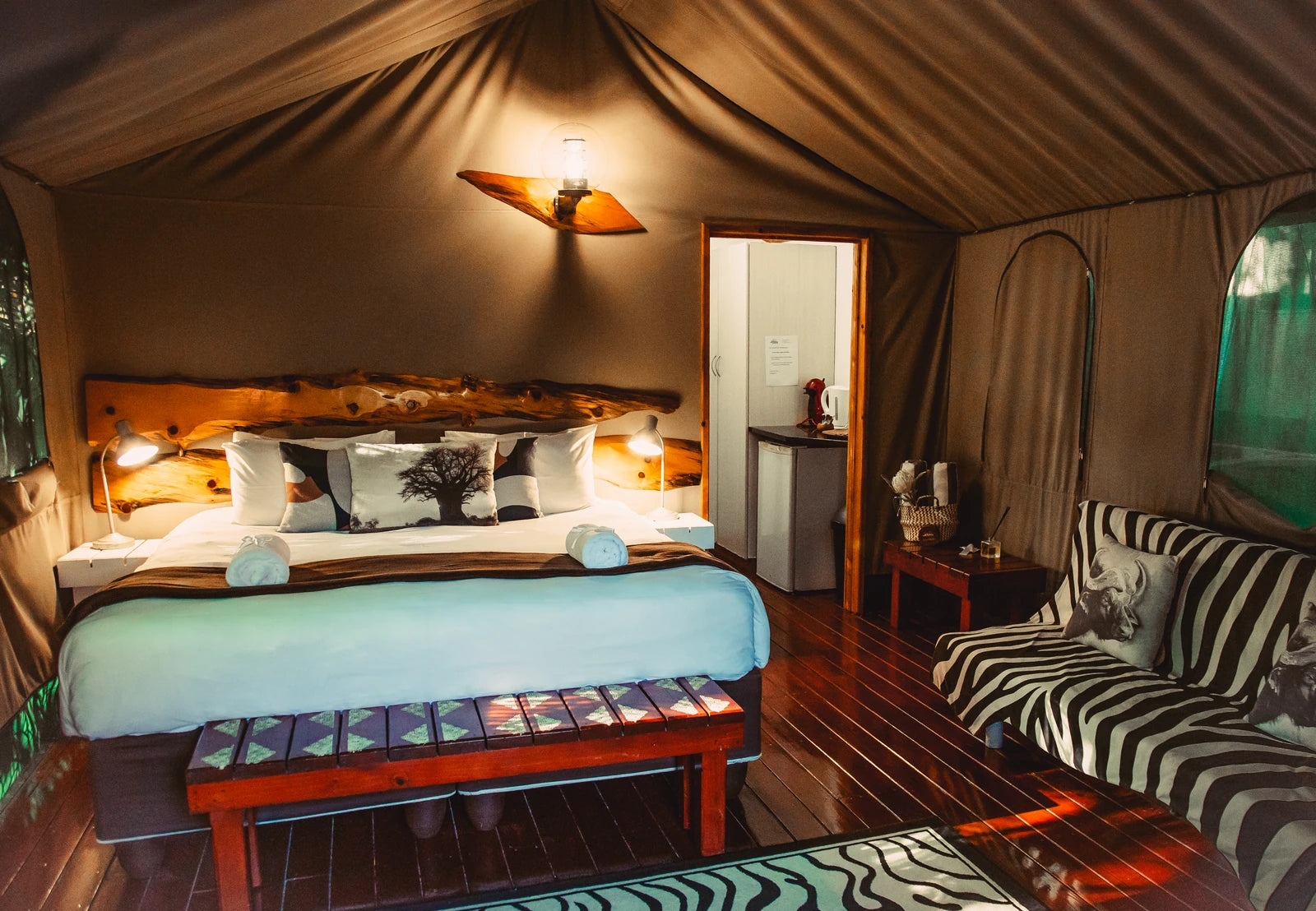 Luxury Tented Village @ Urban Glamping, St Lucia South Africa