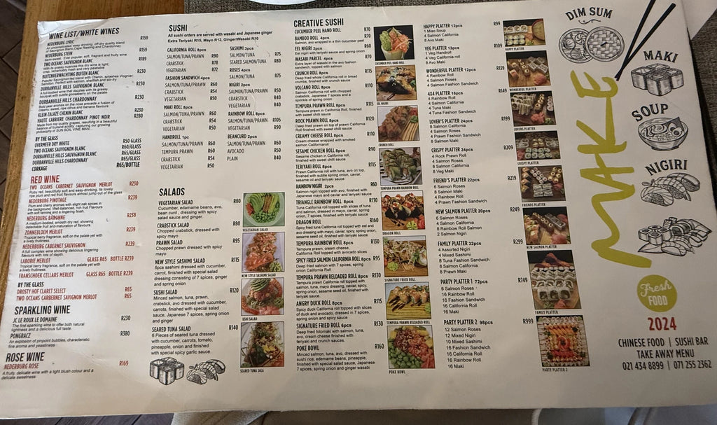 Make Restaurant, Cape Town South Africa
