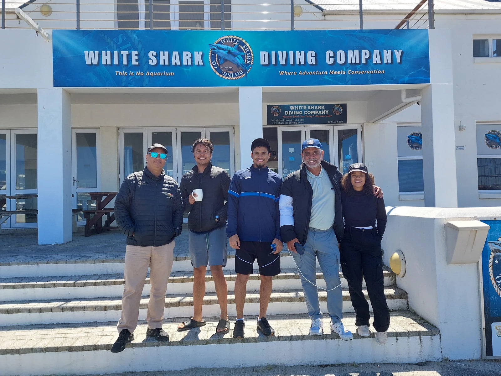 Marine Dynamics · Shark Tours · Shark Cage Dive, Gansbaai South Africa