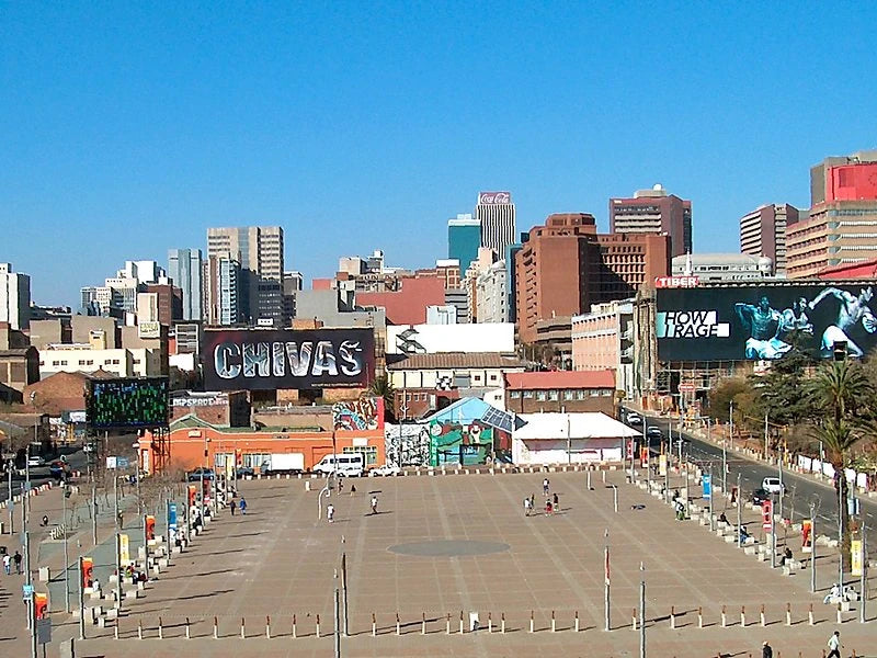 Mary Fitzgerald Square, Johannesburg South Africa