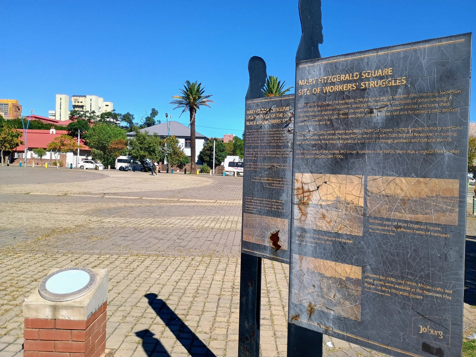 Mary Fitzgerald Square, Johannesburg South Africa