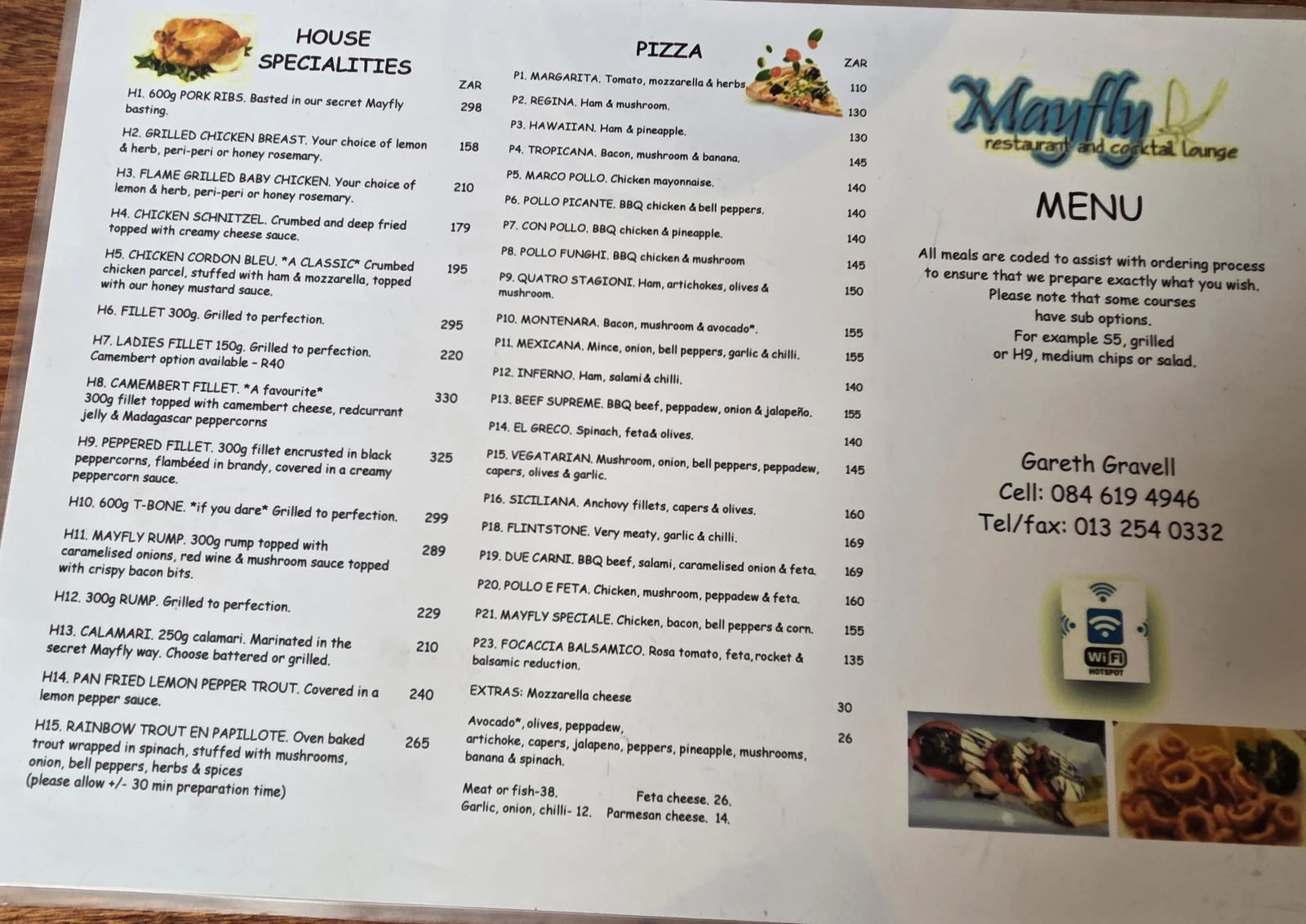 Mayfly Restaurant & Cocktail Lounge, Dullstroom South Africa