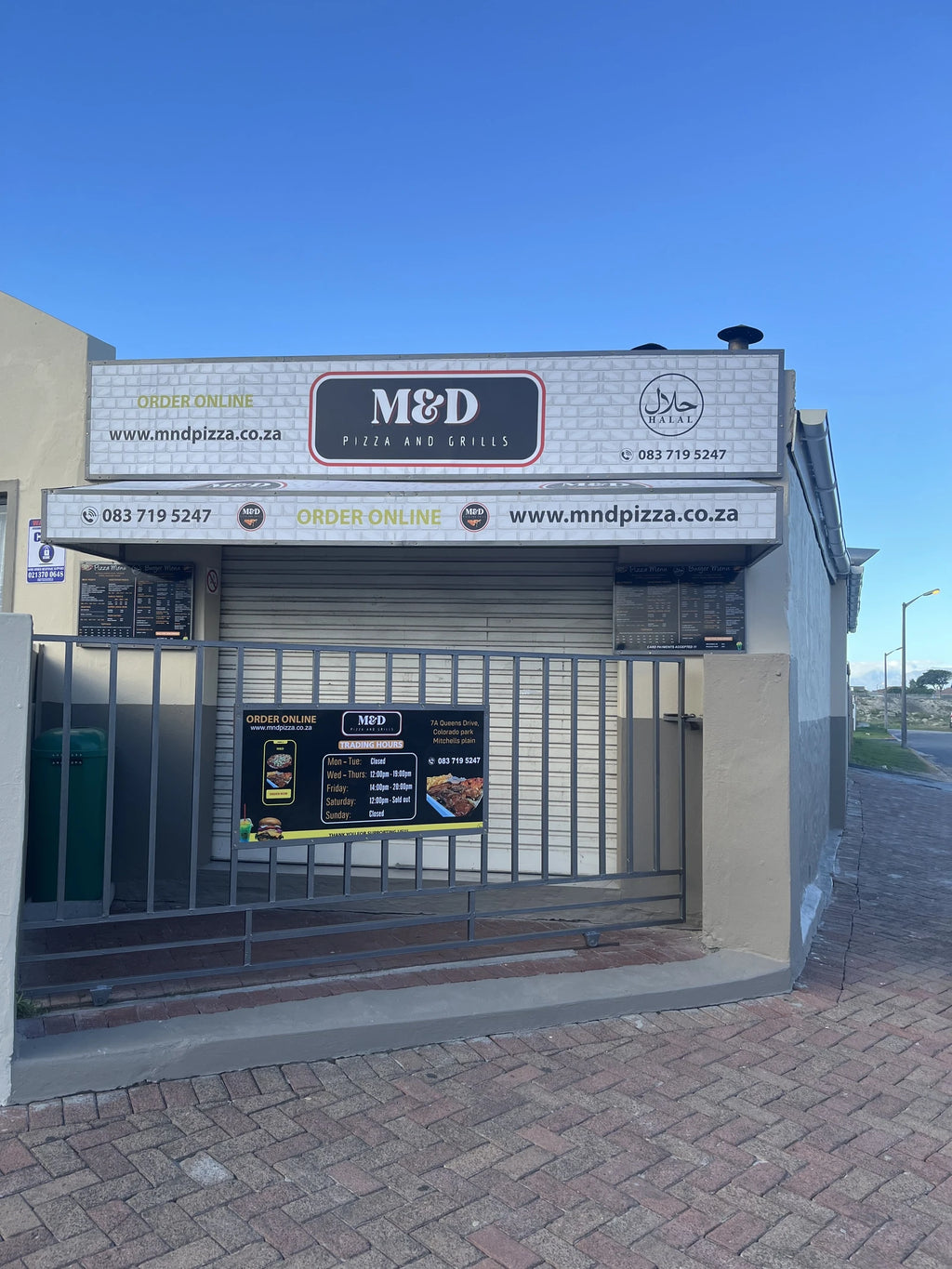 M&D Pizza & Burger, Cape Town South Africa