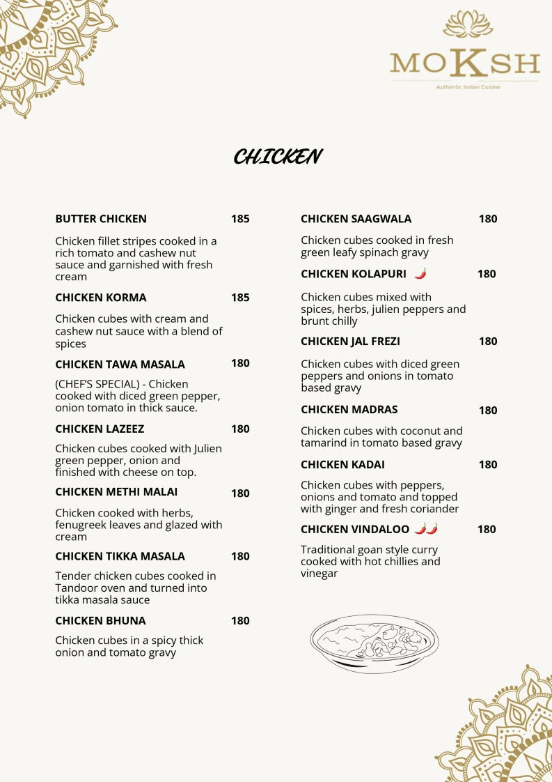 Moksh Indian Restaurant, Paarl South Africa