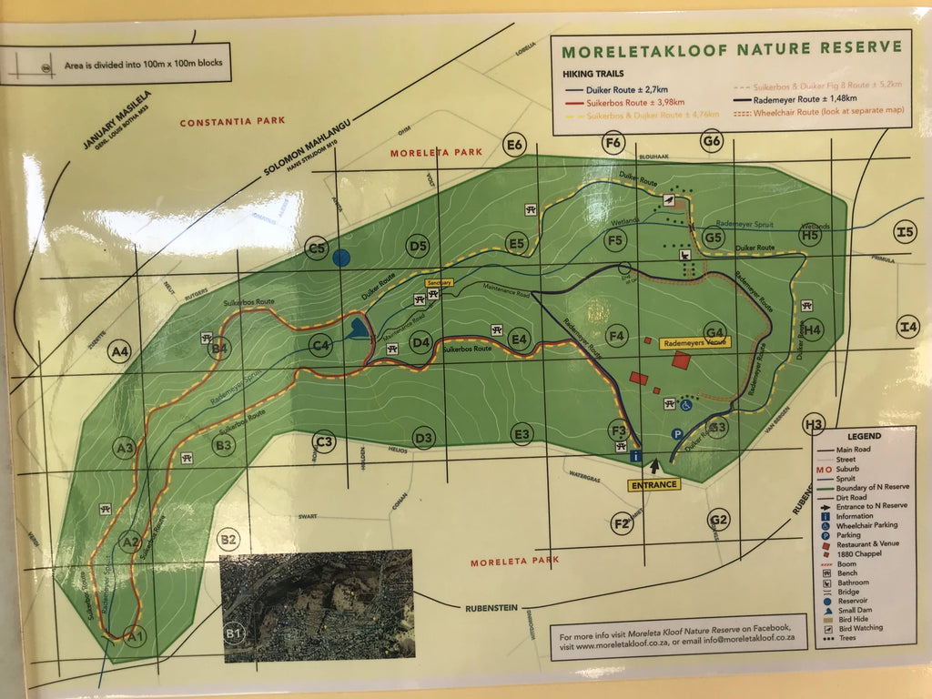 Moreleta Kloof Nature Reserve, Pretoria South Africa