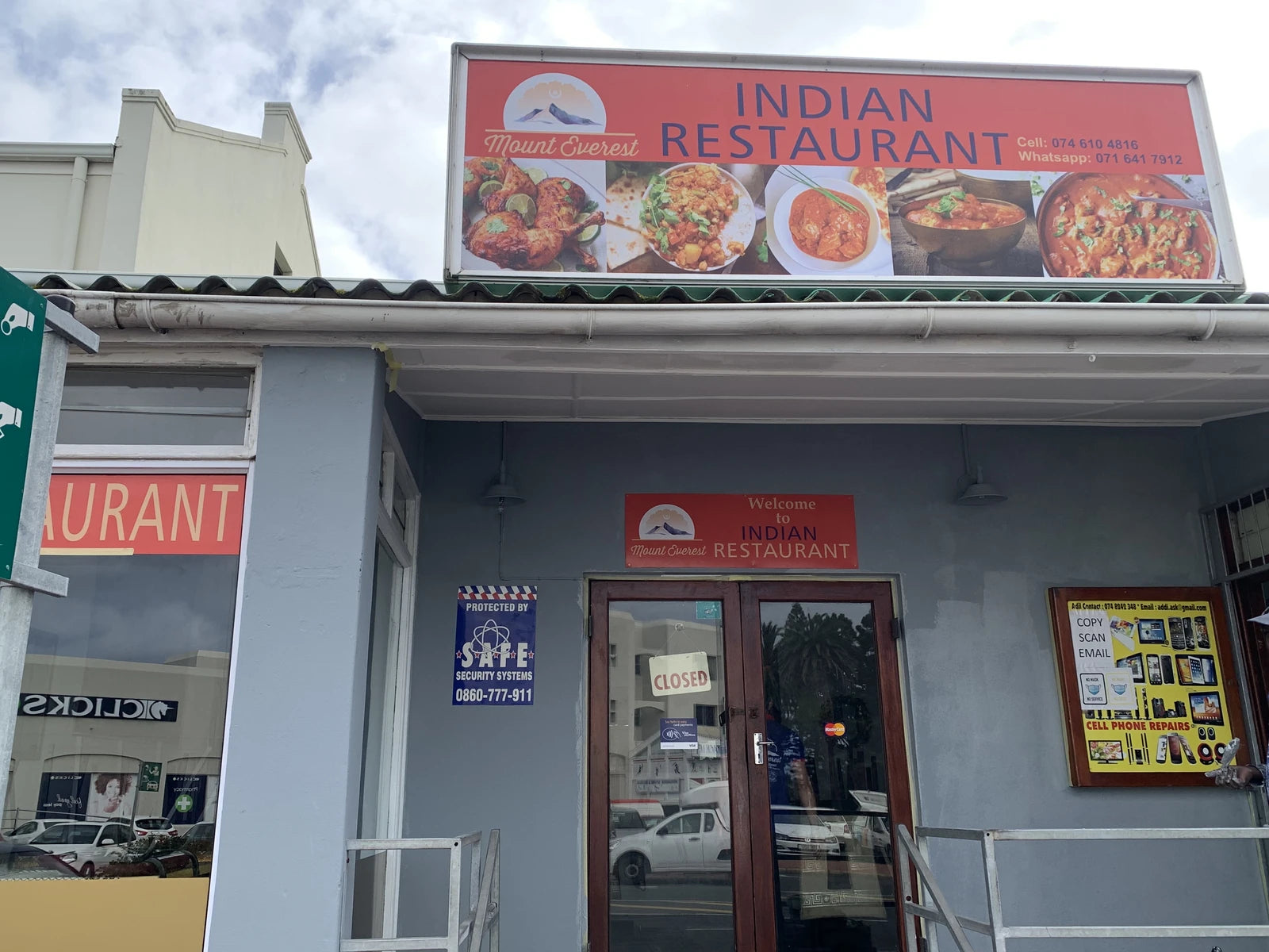 Mount Everest Halaal Indian restaurant @ takeaway, Hermanus South Africa