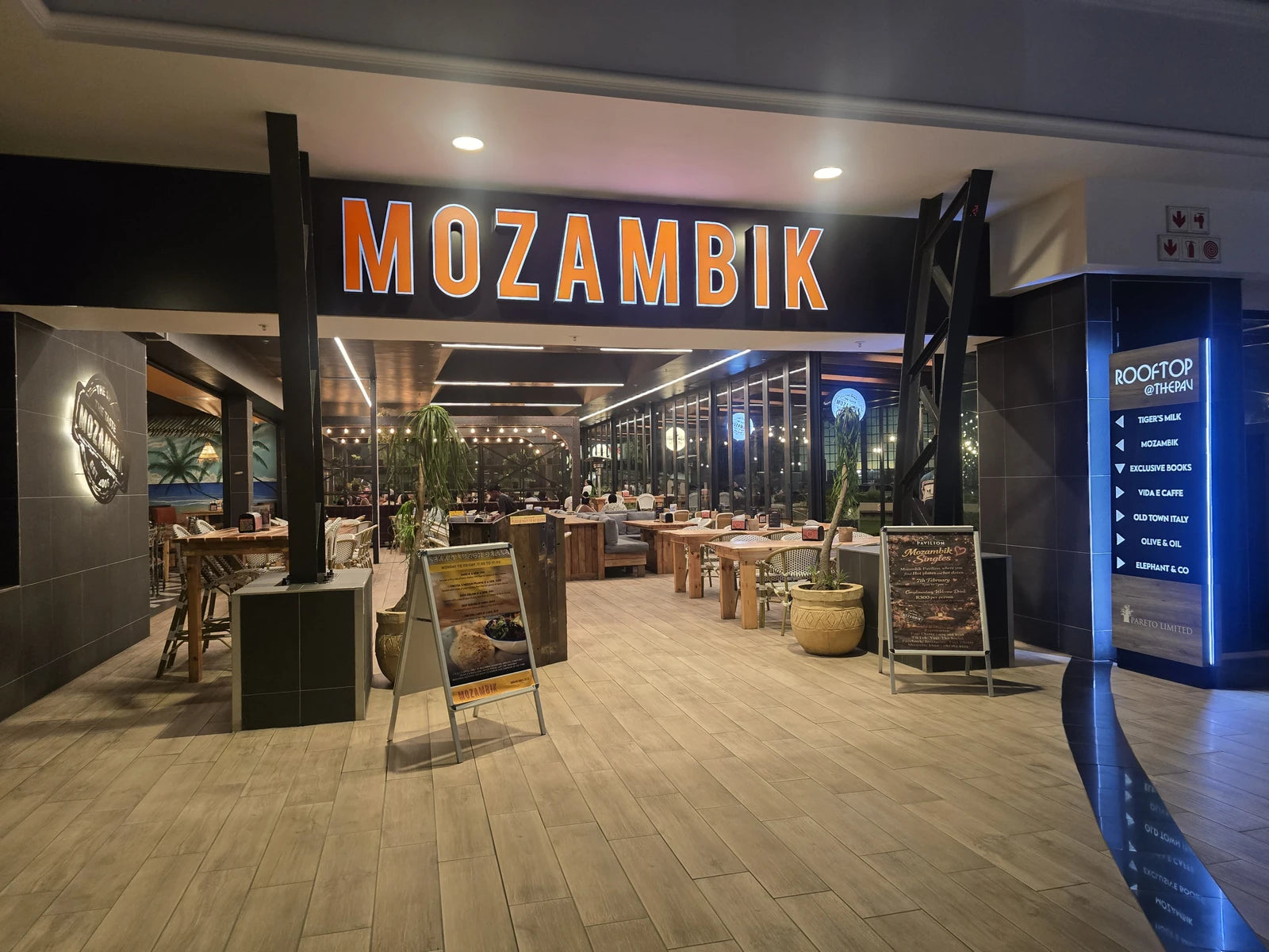 Mozambik Pavilion, Westville South Africa