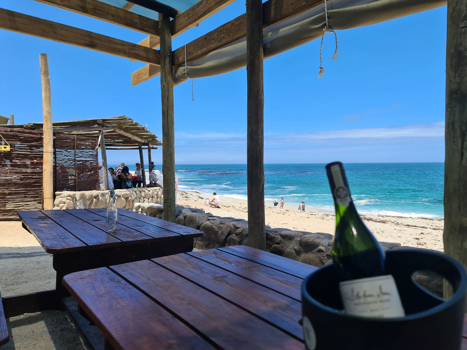 Muisbosskerm Open Air Restaurant, Lambert's Bay South Africa