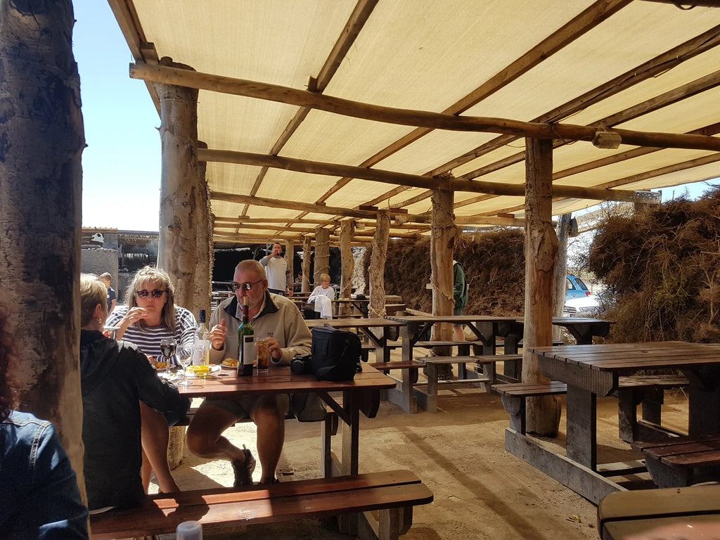 Muisbosskerm Open Air Restaurant, Lambert's Bay South Africa