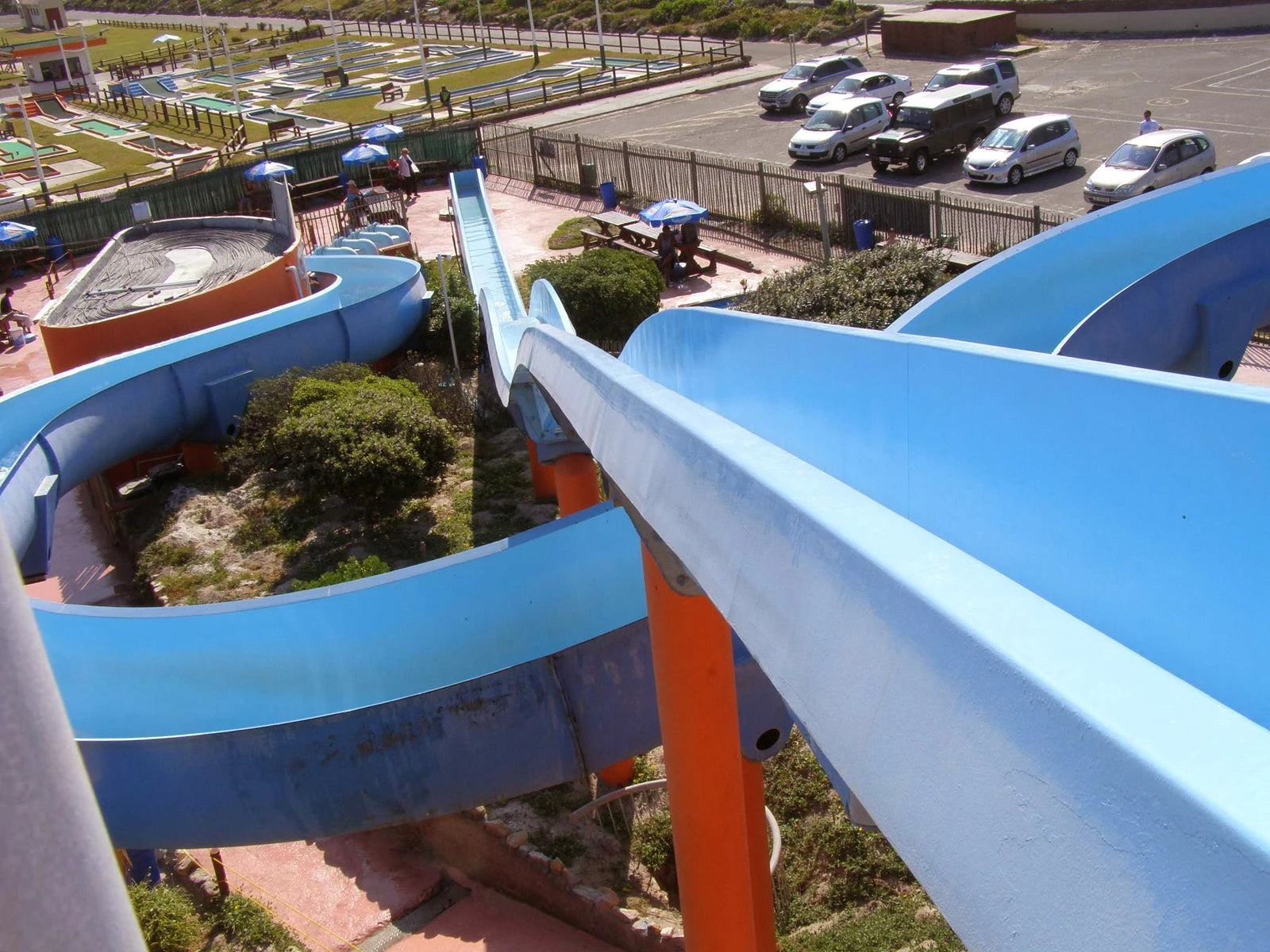Muizenberg Water Slides, Cape Town South Africa