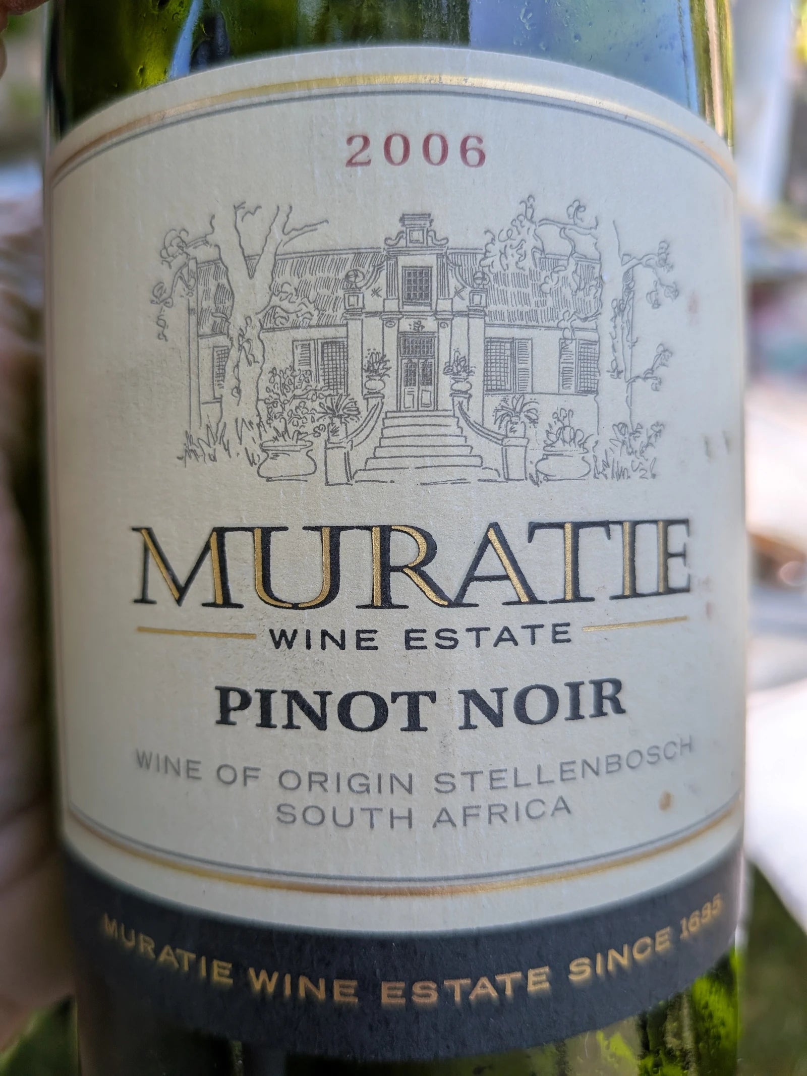 Muratie Wine Estate, Stellenbosch South Africa