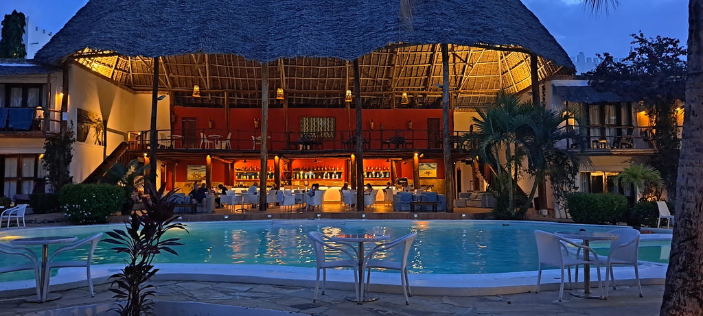 My Blue Hotel, 
Nungwi Tanzania