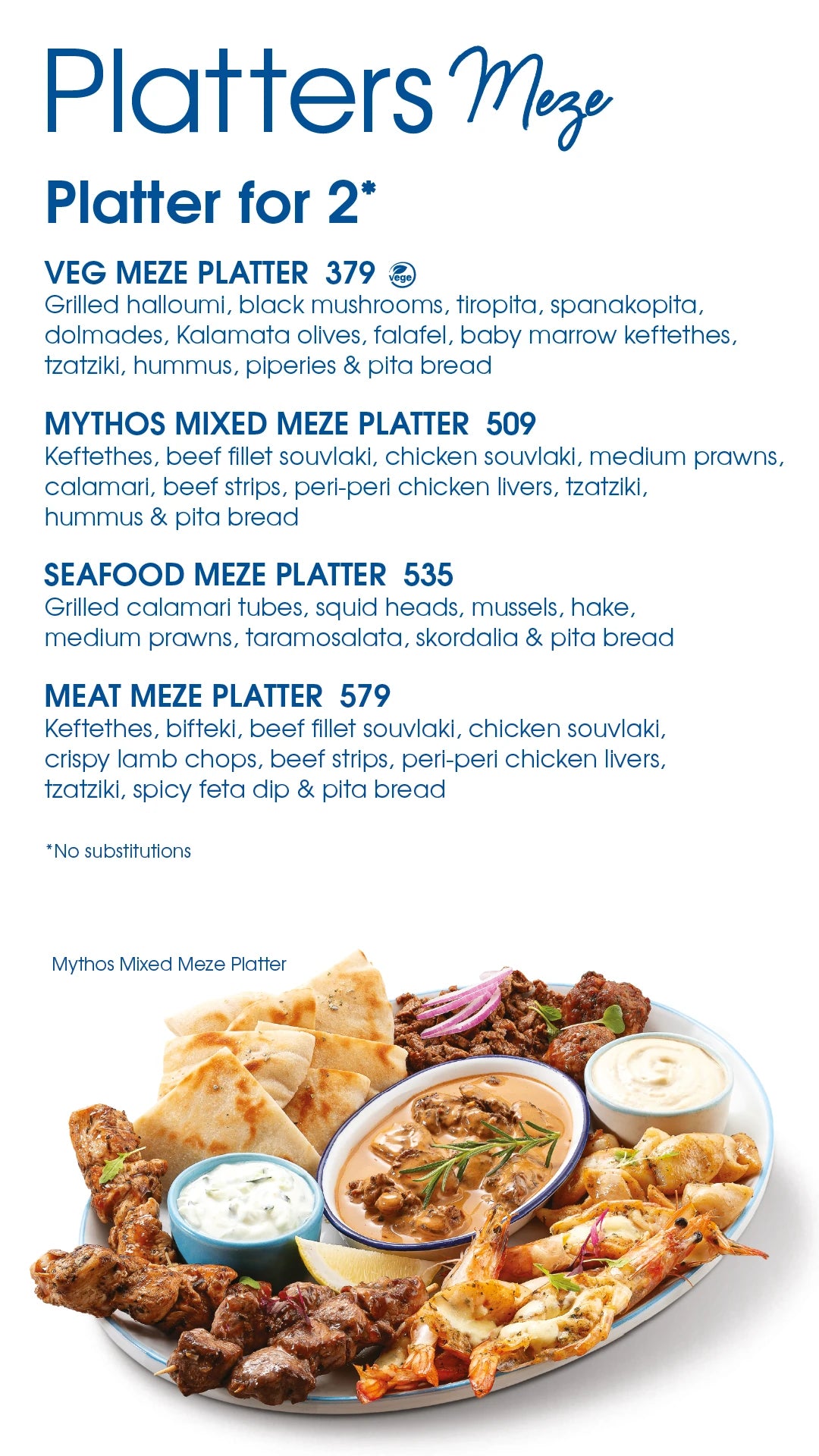 Mythos Greek Restaurant Design Quarter, Sandton South Africa