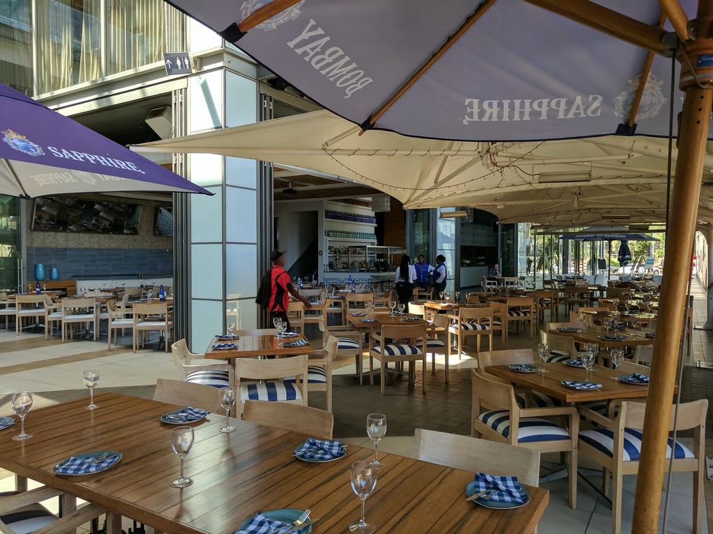 Mythos Greek Restaurant Design Quarter, Sandton South Africa