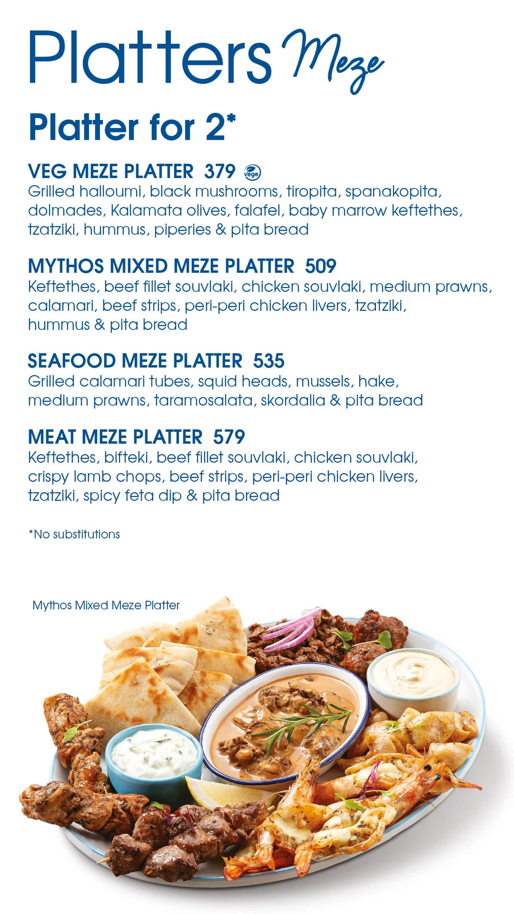 Mythos Greek Restaurant Irene Village, Pretoria South Africa