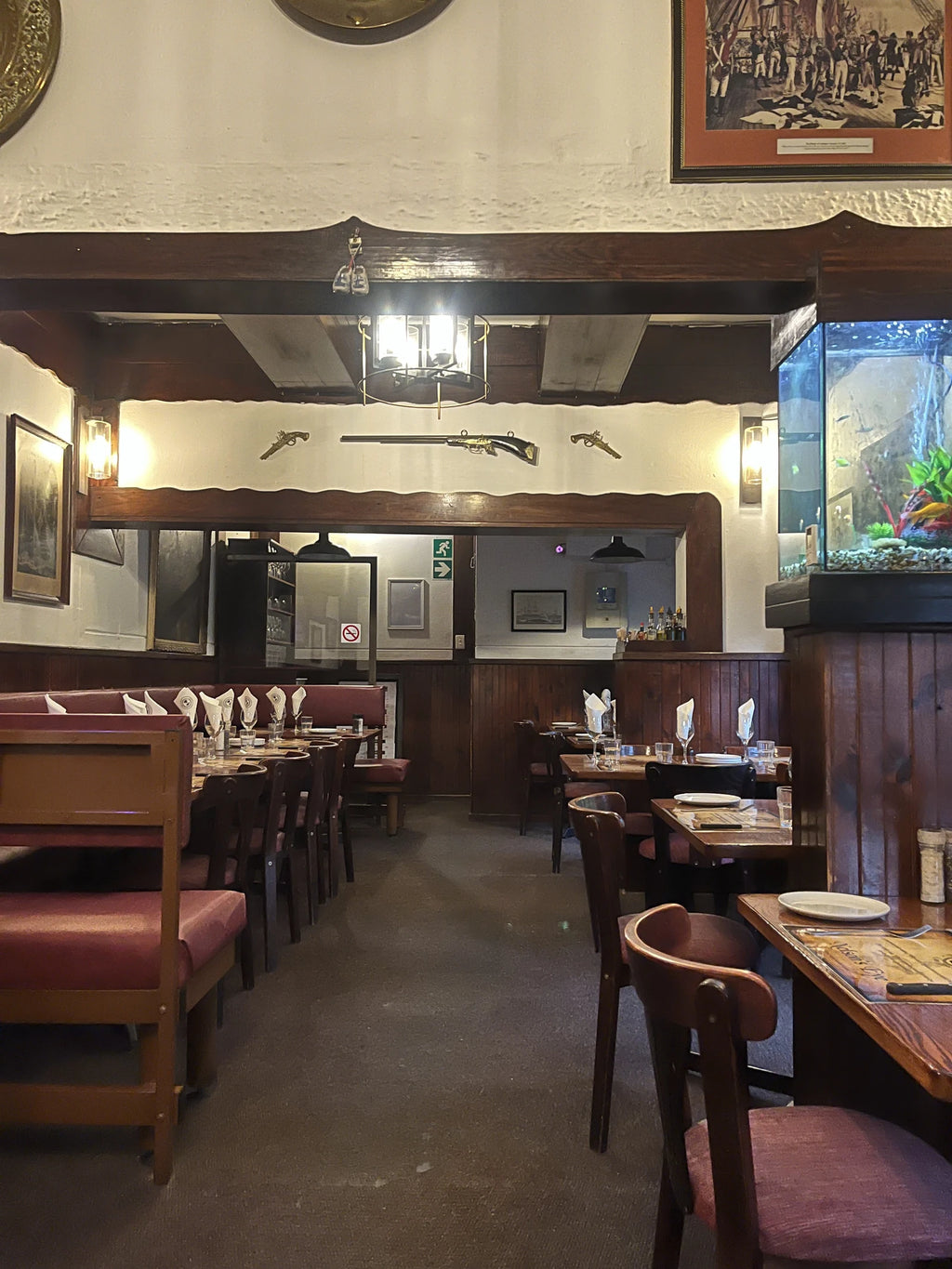Nelson's Eye Restaurant, Cape Town South Africa
