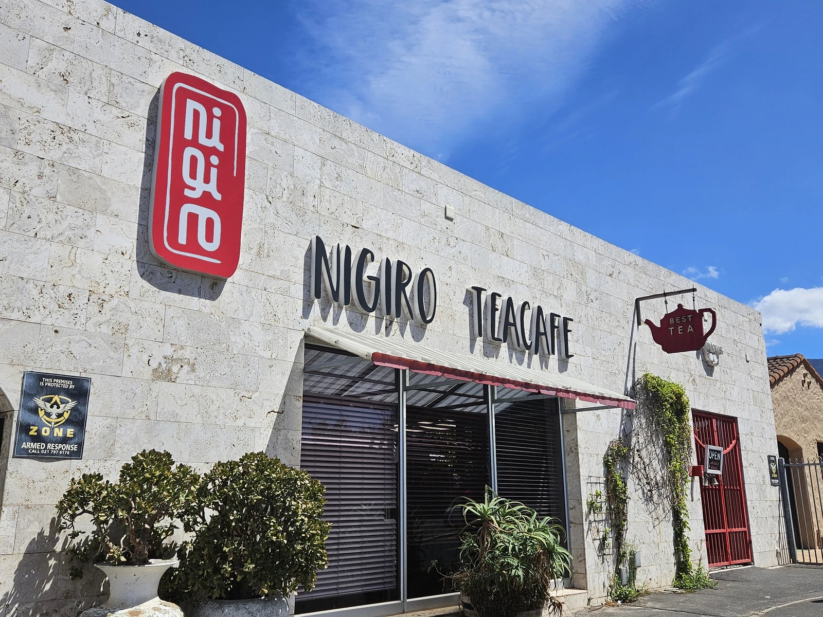 Nigiro Teacafe, Cape Town South Africa