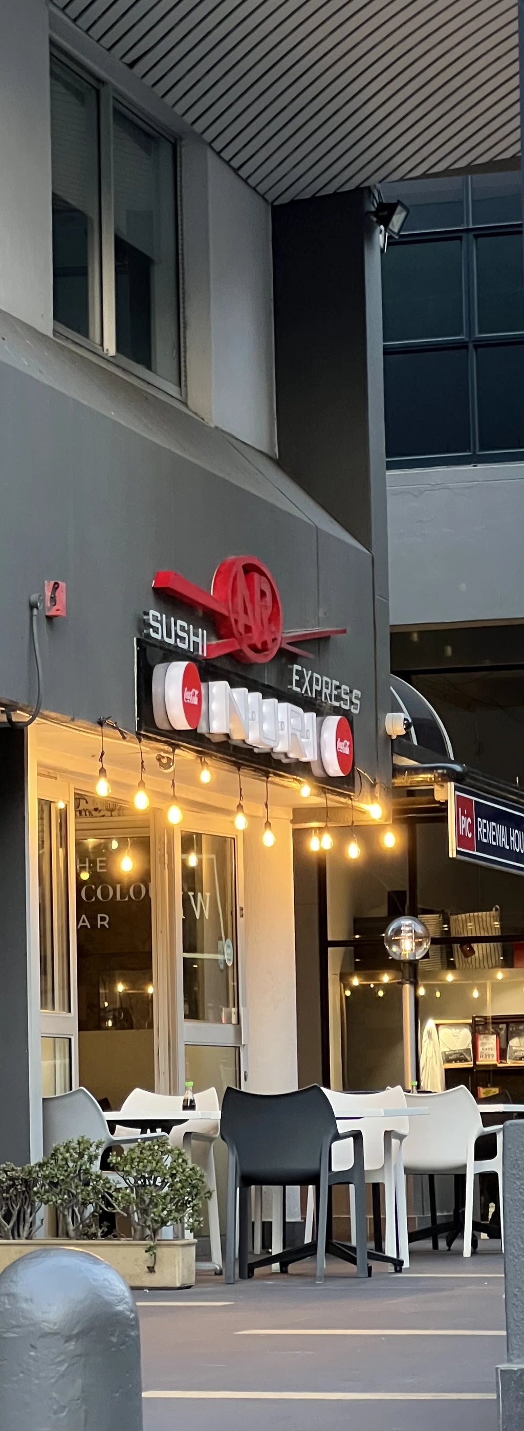 Nuri Sushi Express Cavendish, Cape Town South Africa