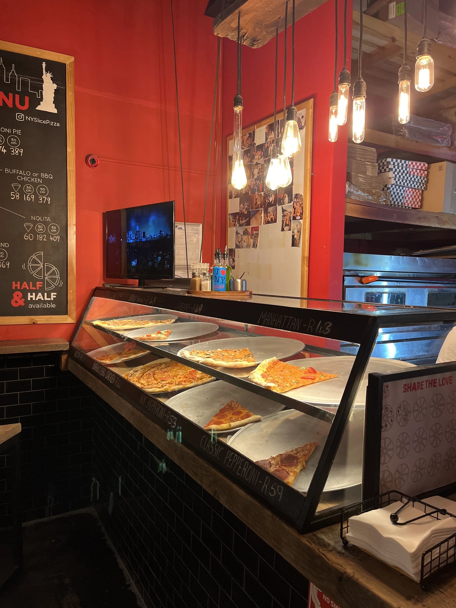 NY Slice Pizza Kloof Street, Cape Town South Africa