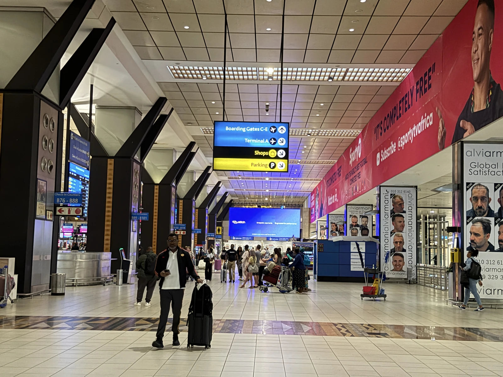O.R. Tambo International Airport, Johannesburg South Africa