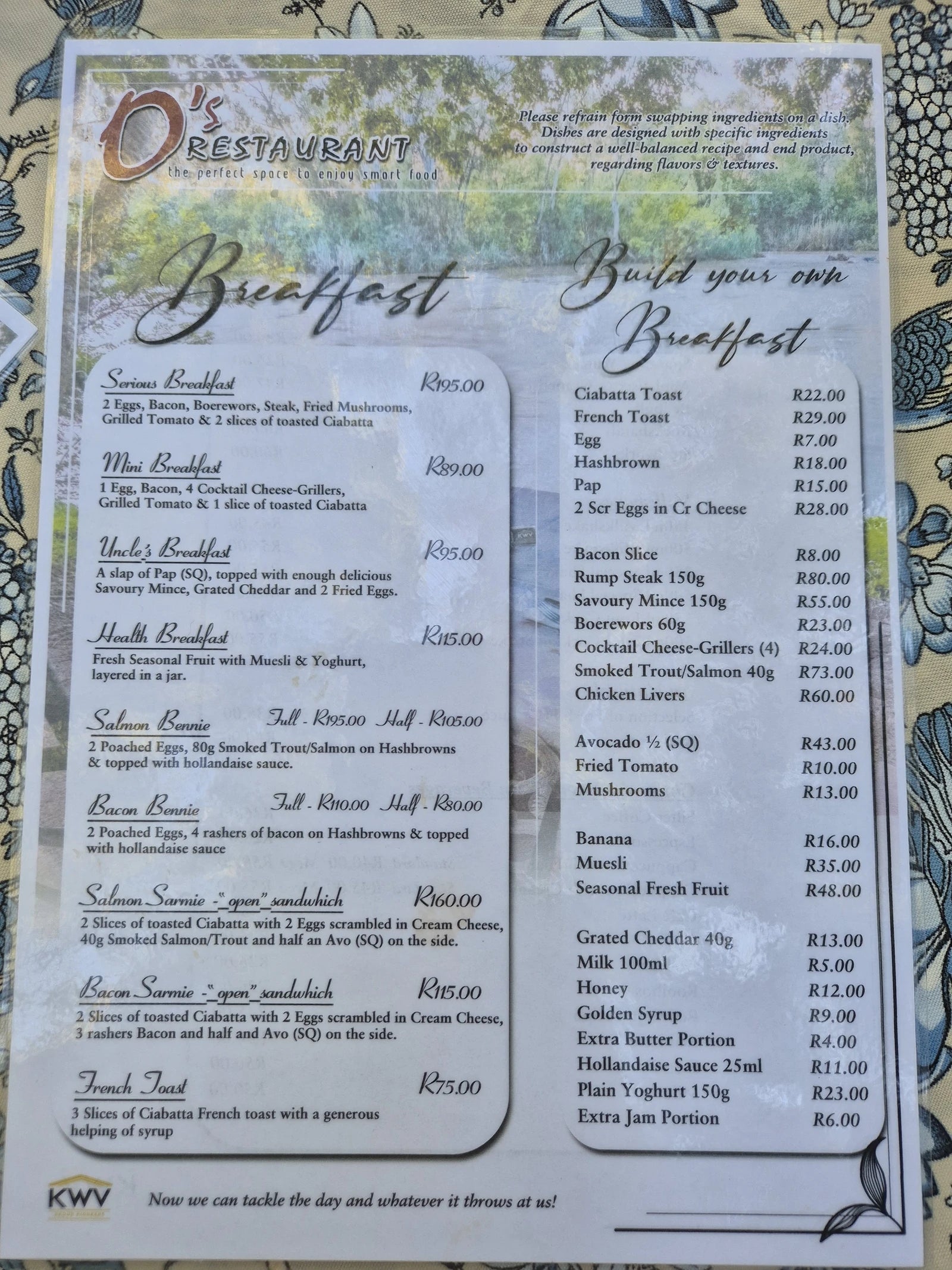 O'S Restaurant Parys, Parys South Africa