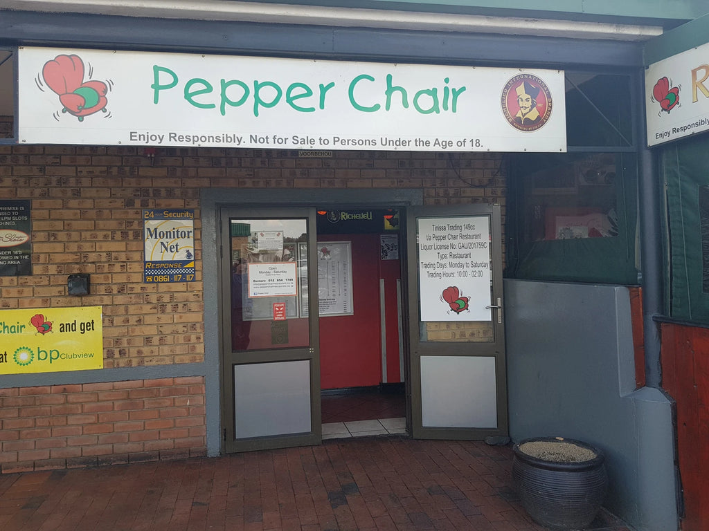 Pepper Chair Restaurant, Centurion South Africa