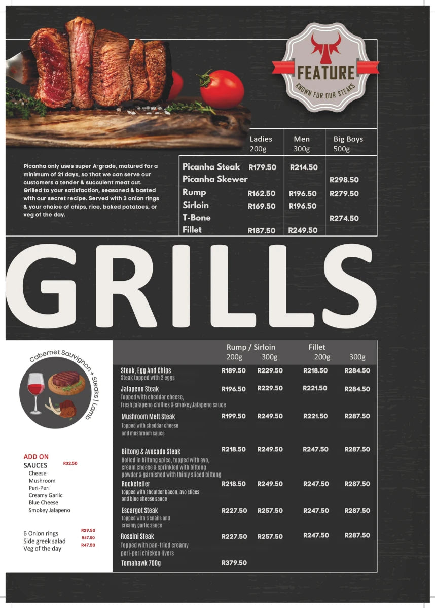 Picanha Bellairs, Randburg South Africa