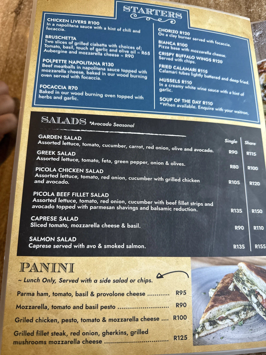 Picola Pizza and Pasta, Randburg South Africa