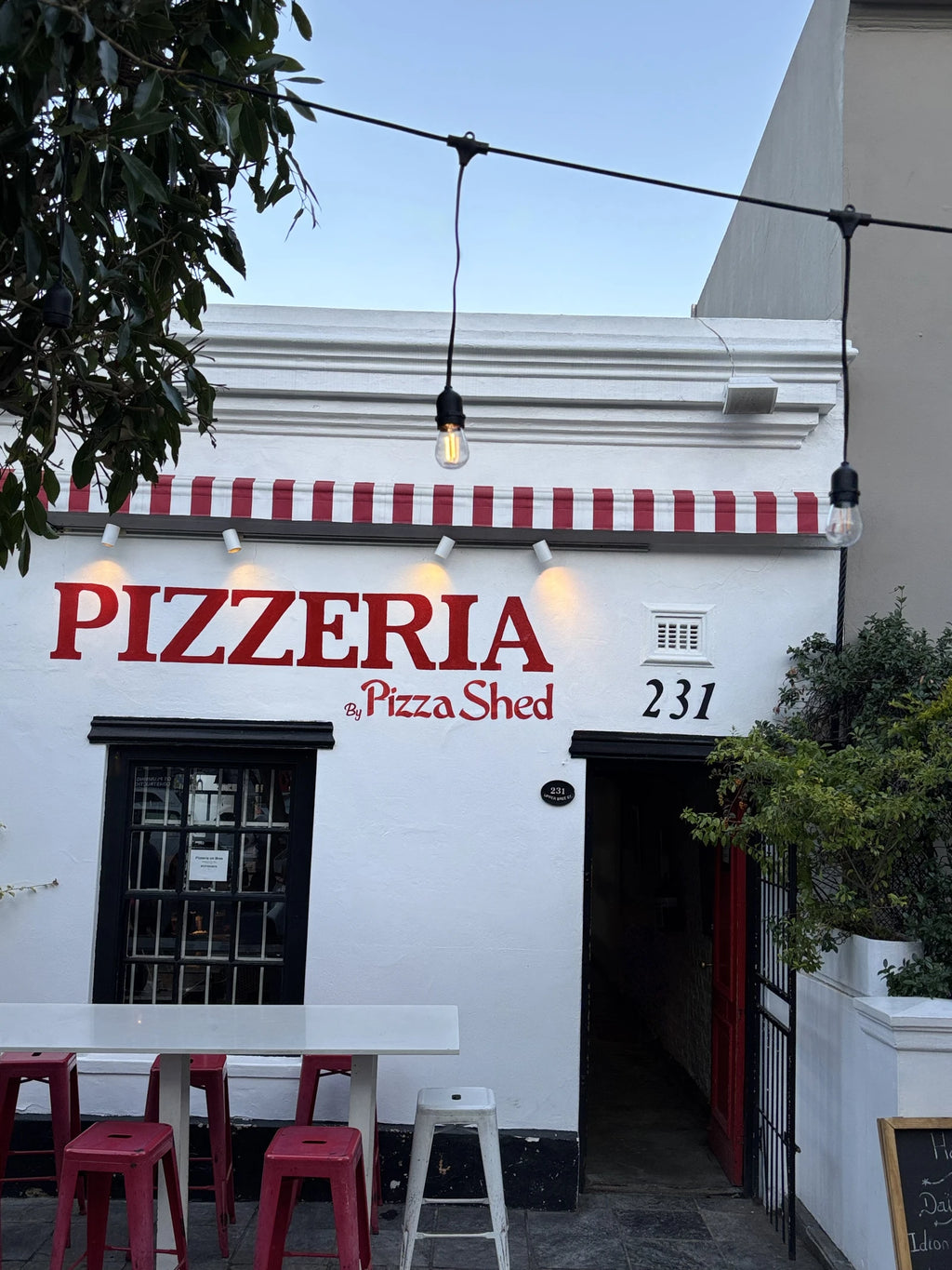Pizza Shed Bree, Cape Town South Africa