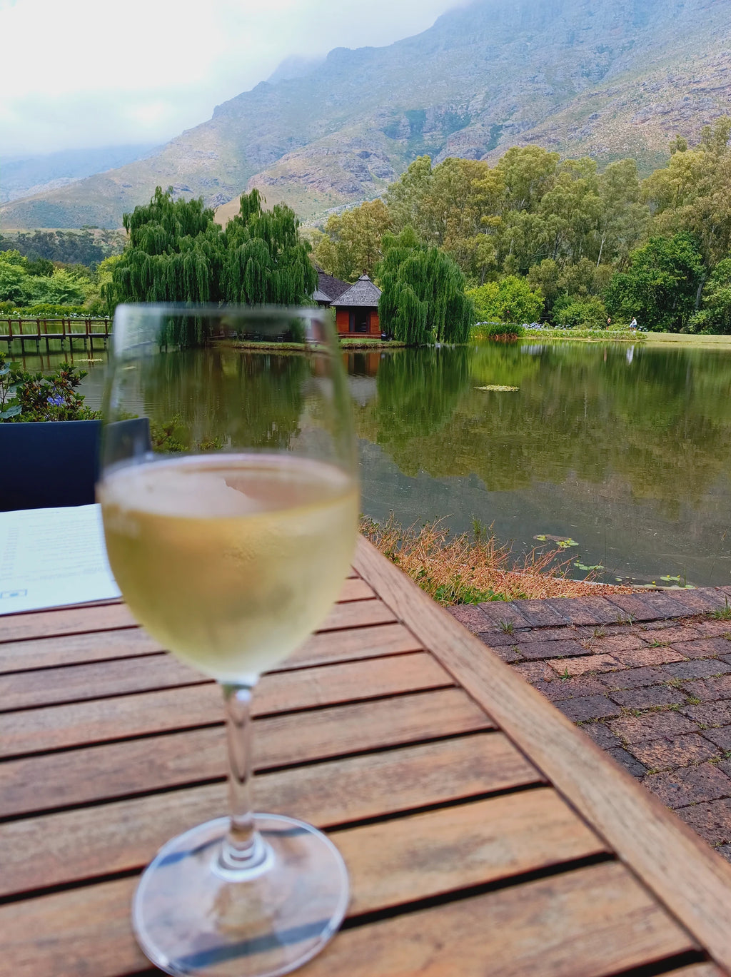 Postcard Café at Stark-Condé Wines, Stellenbosch South Africa