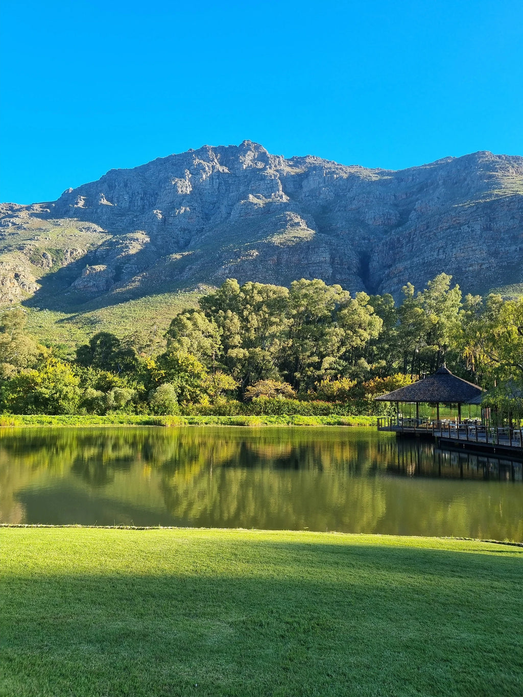 Postcard Café at Stark-Condé Wines, Stellenbosch South Africa