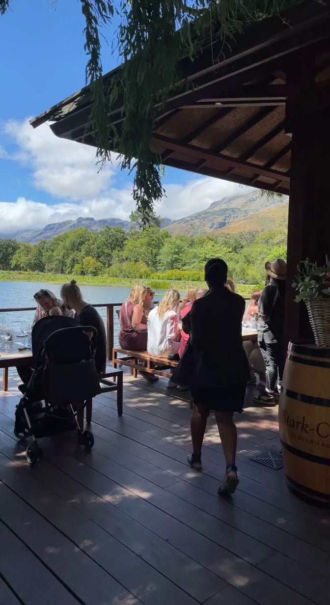 Postcard Café at Stark-Condé Wines, Stellenbosch South Africa