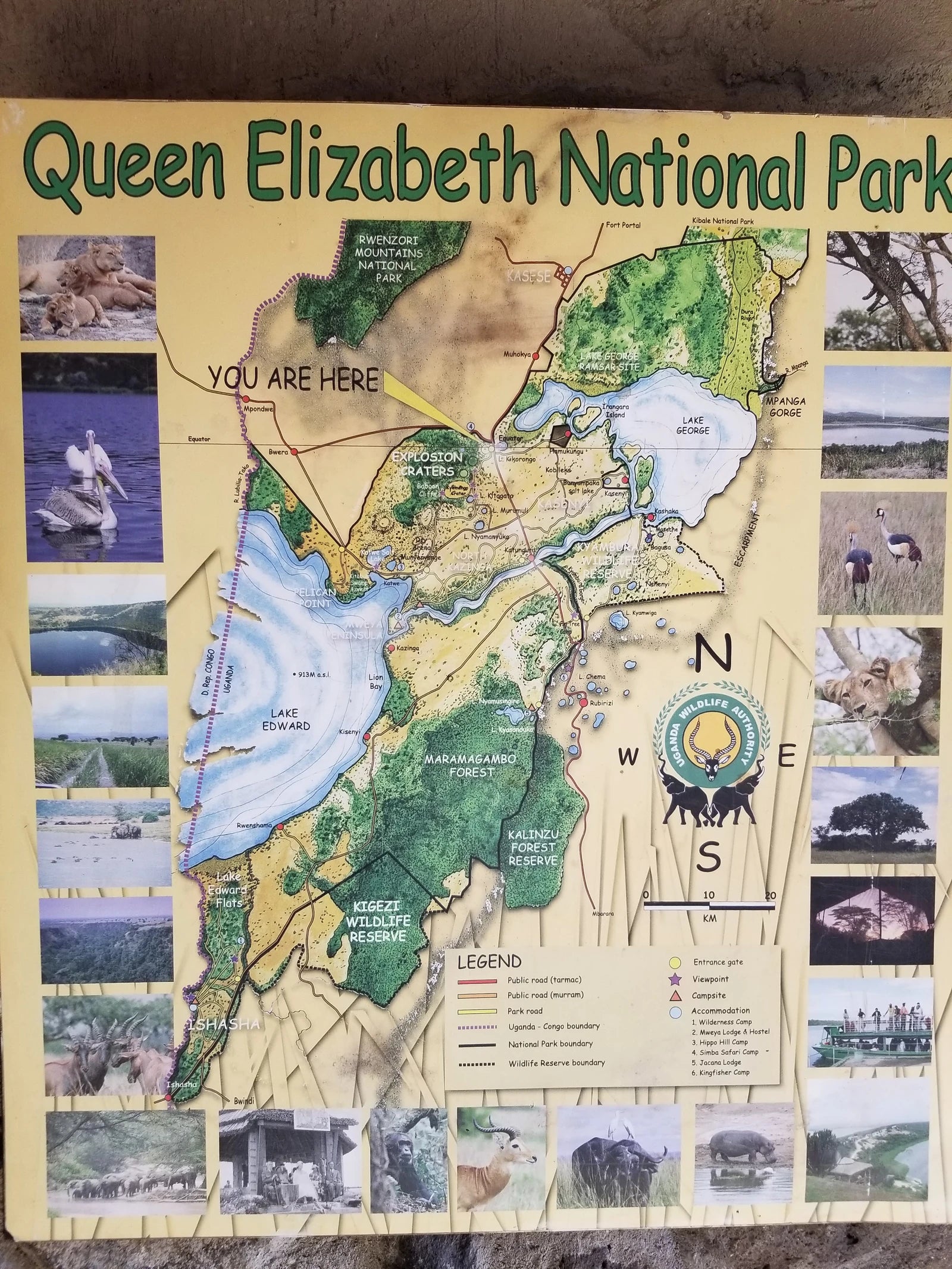 Queen Elizabeth National Park,  Uganda