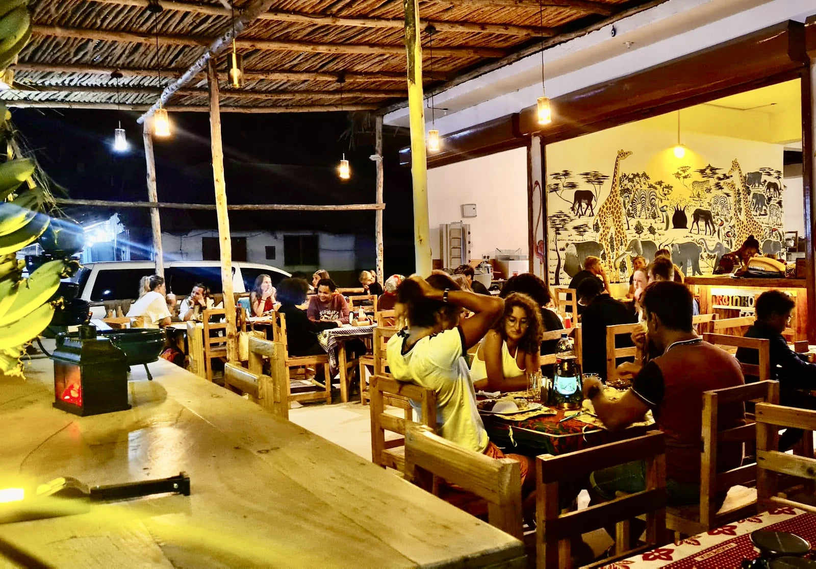Rainbow Restaurant High Rated, Paje Tanzania