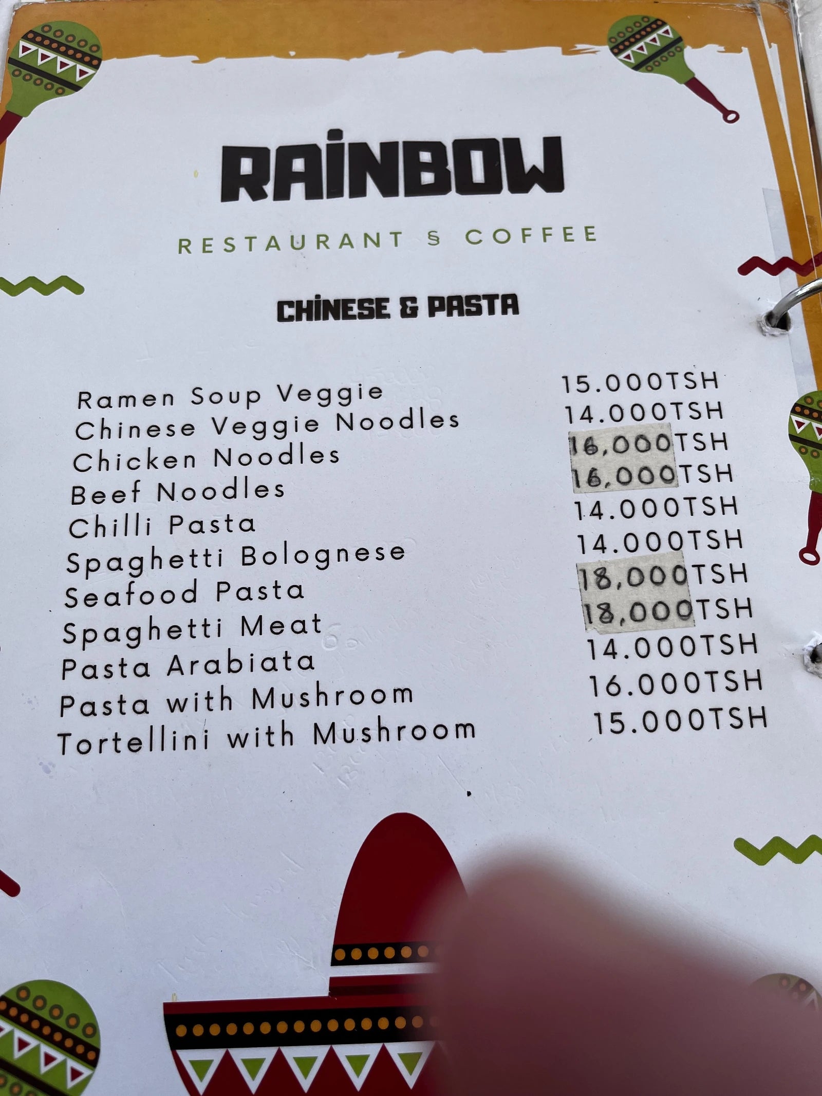 Rainbow Restaurant High Rated, Paje Tanzania