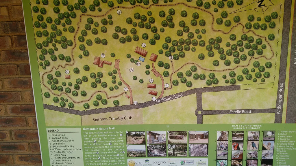 Rietfontein Nature Reserve, Sandton South Africa