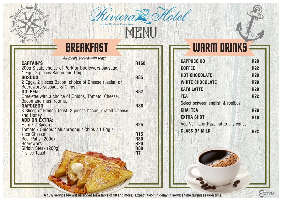 Riviera Hotel & Chalets, Velddrif South Africa