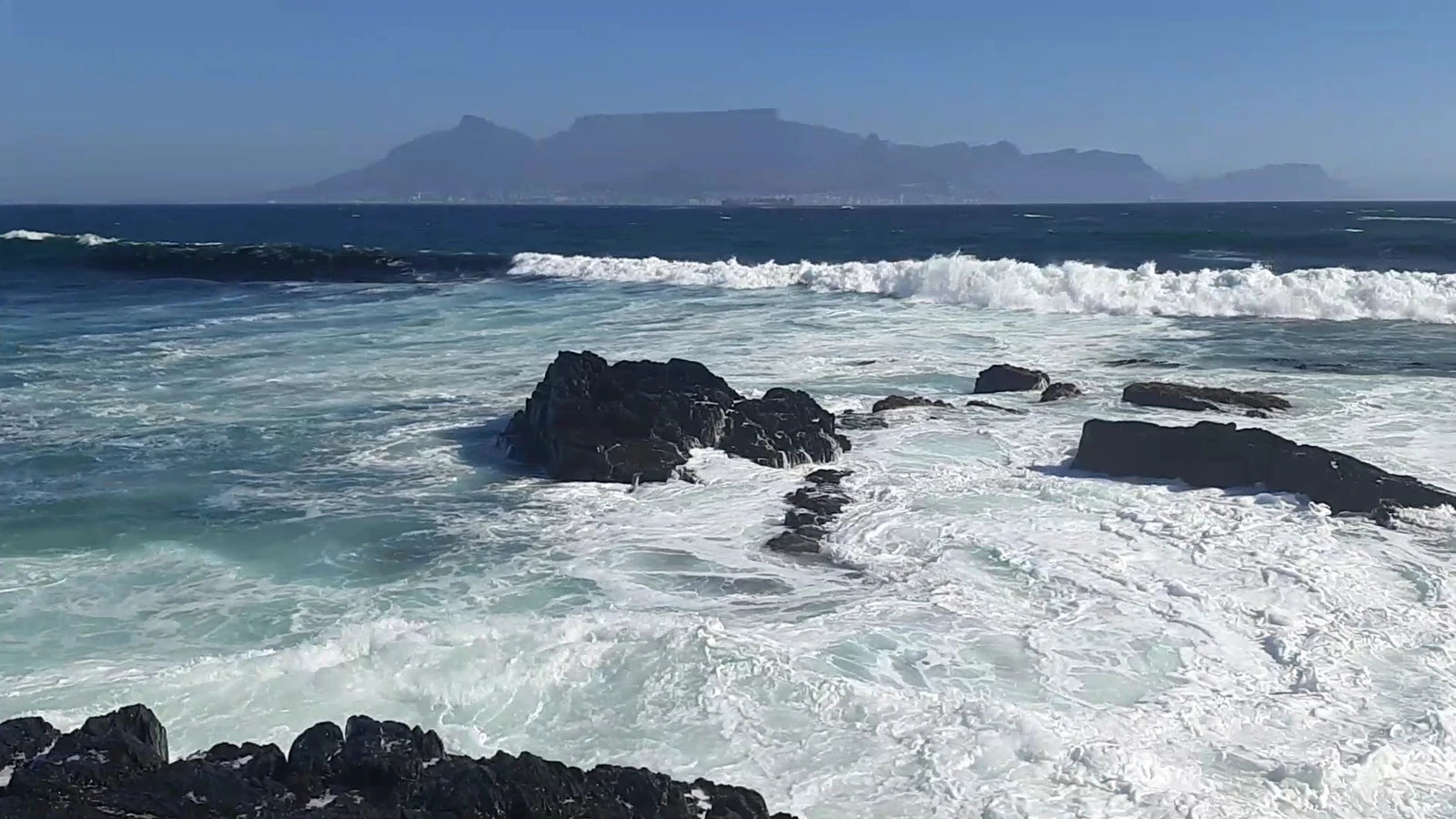 Robben Island viewing Point (looking toward Table Mountain), Robben Island South Africa